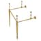 Fauceture VPB30167 Edwardian Brass Console Sink Legs, Brushed Brass VPB30167 - alternate 1